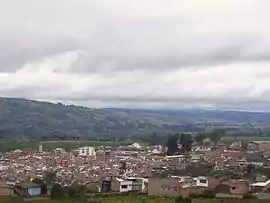 Blick auf Túquerres