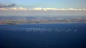 Offshore-Windpark Lillgrund im September 2011