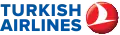Logo der türkischen Fluglinie Turkish Airlines
