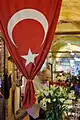 Eine türkische Fahne
