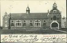 Turnhalle des Kieler Männer-Turnvereins, Austragungsort 1935