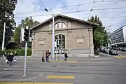 Zweite Turnhalle entlang der Rämistrasse, Architekten: Kehrer und Knoll, 1901