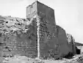 Teil der Burg. Foto von 1916