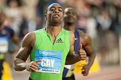 Tyson Gay vervollständigte als Vierter den kompletten US-amerikanischen&nbsp;Triumph