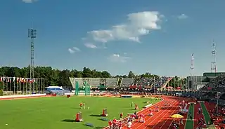 2. Liga: S.Dariaus-und-S.Girėno-Stadion in Kaunas