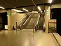 Aufgang von der Bahnsteigebene zur Verteilerebene