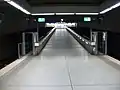 Rampe zum Verteilergeschoss