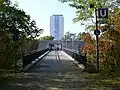 Zugang zur Verteilerbrücke