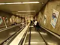 Dreispurige Fahrtreppenanlage