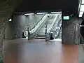 Aufgang von der Bahnsteigebene zur Verteilerebene