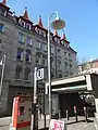 Abgang zum U-Bahnhof St.&nbsp;Leonhard