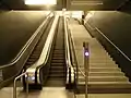 Aufgang von der Bahnsteigebene zur Verteilerebene
