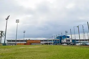 Das U. J. Esuene Stadium im November 2021