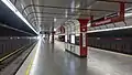 Bahnsteig Fahrtrichtung Leopoldau