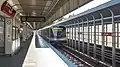 Bahnsteig Richtung Oberlaa