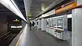 Bahnsteig der Station