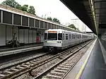 Bahnsteigebene im Jahr 2008