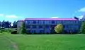 Das Edificio Nahmias auf dem Campus Isla Teja