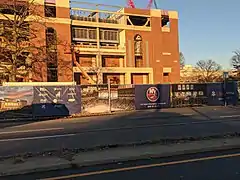 Die Baustelle im Dezember 2020