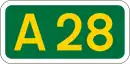 A28 road