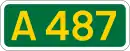 A487 road
