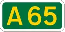A65 road