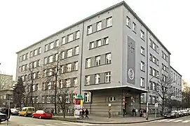 Gebäude der Pädagogischen Abteilung in der ul. Ingardena 4