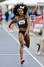 Bronzemedaillengewinnerin Tori&nbsp;Franklin