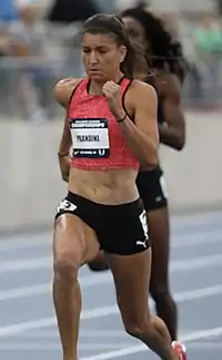 Jenna PrandiniRang fünf in 22,87&nbsp;s