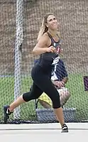 Valarie AllmanRang vierzehn mit 53,85&nbsp;m