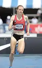 Die aktuelle Olympiazweite und Vizeweltmeisterin von 2017 Courtney Frerichs belegte Rang&nbsp;sechs