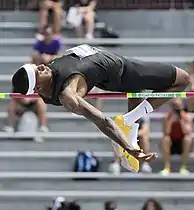 Den Hochsprung gewann Jeron Robinson