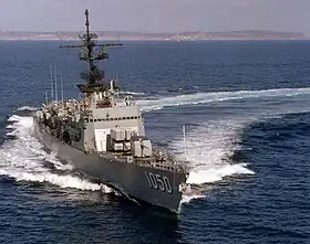 USS Albert David, 1977
