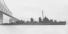 USS Albert W. Grant in Charleston Anfang 1944