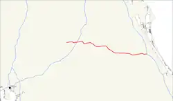 Karte des U.S. Highways 192