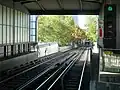 Blick zum Tunnel Richtung Wittenbergplatz