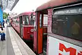 Uerdinger Schienenbus am Bahnsteig