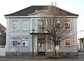 Kirchenstraße 28, das ehemalige Kolonialwarengeschäft aus der Zeit des 2. Viertel des 19. Jahrhunderts