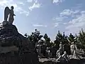 Gethsemane-Denkmal im Dorf