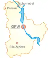 Poliske in der Ukraine
