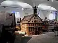 Modell um 1900, von Südost.