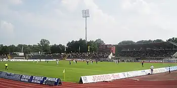 Spiel am 12. August 2007 zwischen dem SSV Ulm 1846 und dem SV Waldhof Mannheim
