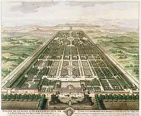 Schloss und Großer Garten Herrenhausen, ab 1638 errichtet