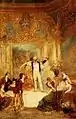 Une soirée chez La Païva von Adolphe Monticelli