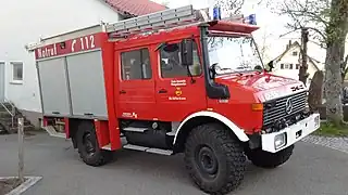 Unimog mit Doppelkabine