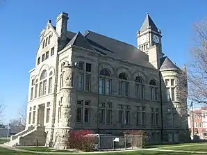 Union County Courthouse, gelistet im NRHP Nr. 87000103
