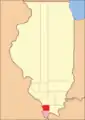 Das Union County von seiner Gründung im Jahr 1818 bis 1819