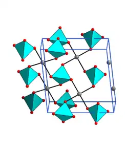 Strukturformel von Palladium(II)-sulfat