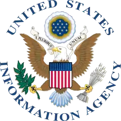 Siegel des United States Information Agency— USIA —