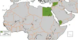 Lage der Vereinigten Arabischen Staaten